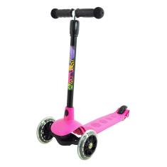 Imagem de Patinete dm Radical Junior 40Kg c/ Kit De Proteção- 3 Rodas