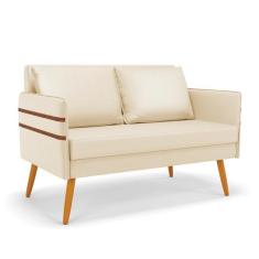 Imagem de Namoradeira 02 Lugares Mari Corino P s Palito Castanho - D'ro