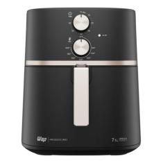 Imagem de Wap Fritadeira Elétrica Air Fryer Fw009544 Preto Com Cinza E Champagne 220v 7.1l Air Fryer Mega Family