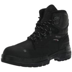 Imagem de Wolverine Tênis de trabalho masculino Legend 15 cm impermeável Comp Toe, preto, 38