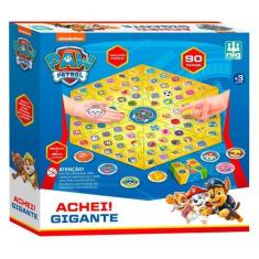 Imagem de Jogo Achei! Tabuleiro Gigante Patrulha Canina Com 90 Fichas Nig Brinqu
