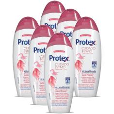 Imagem de Kit Sabonete Íntimo Líquido Protex Delicate Care 40ml com 6 unidades