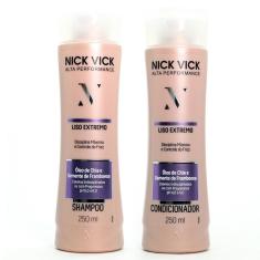Imagem de Kit NICK VICK Liso Extremo Shampoo e Condicionador