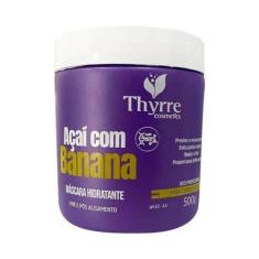 Imagem de Máscara Capilar Açaí Com Banana 500G Thyrre Cosméticos Creme De Cabelo