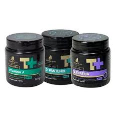 Imagem de Cronograma Capilar T+ Power Trat BARROMIMAS 3x120g Tratamento composto