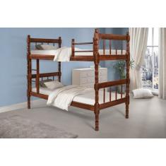 Imagem de Beliche Torneada Milão 6 - Imbuia - Jm Móveis