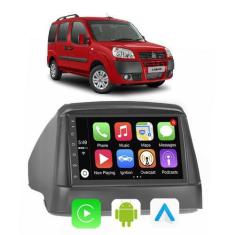 Imagem de Kit Multimidia Android 7 Pol Doblo 2000 a 2021 Carplay + Câmera de Ré 