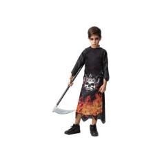 Imagem de Fantasia de Halloween Infantil Diabinho Longa - Fantasias Carol FSP, B