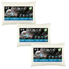 Imagem de Kit com 3 Travesseiros Viscoelástico Nasa - 13cm - Duoflex