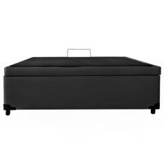 Imagem de Cama Box Baú Casal Preto 138x188x35