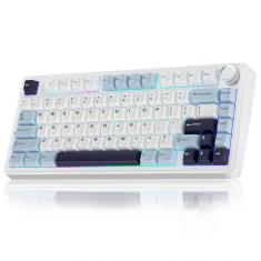 Imagem de Teclado mecânico sem fio aula F75 75% com retroiluminação rgb