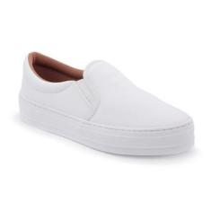 Imagem de Tênis Slip On Feminino Liso Conforto Casual Dia a Dia-Feminino
