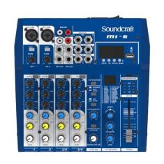 Imagem de Mesa de Som Soundcraft MI-6 Analógico com 6 Canais