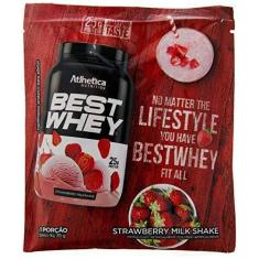 Imagem de Atlhetica Nutrition Best Whey Sachê (35G) - Sabor Strawberry Milkshake