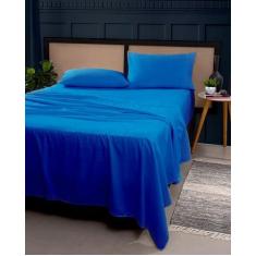 Imagem de Jogo De Lençol King Micropercal 400 Fios Toque Acetinado 4 Peças - Out