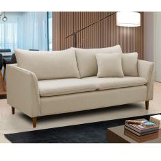 Imagem de Sofá Living Kassia 2 Lugares 1,84m Bege Lansofbr