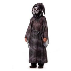 Imagem de Fantasia de Morte Infantil Halloween Com Mascara e faixa Masculina