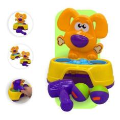 Imagem de Brinquedo Educativo Bate Dog Com 2 Bolinhas Martelo Diversão - Compre 