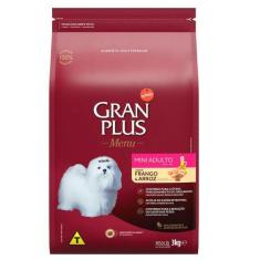 Imagem de Ração Gran Plus Menu Cães Adultos Mini Frango E Arroz