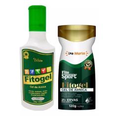 Imagem de Kit Massageador Combate À Dor: Fitogel Gel De Arnica + Gel Fito Sport