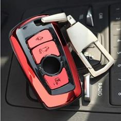 Imagem de Porta-chaves do carro Capa de liga de zinco inteligente, adequado para BMW F07 F10 F11 F20 F25 F26 F30 F10 E30 E38 E39 E46 E60 83 90, Porta-chaves do carro ABS Smart porta-chaves do carro