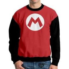 Imagem de Moletom Super Mario Homem Adulto UNISSEX Roupas blusa bros