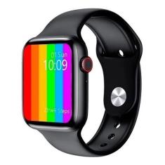 Imagem de Smartwatch Iwo Iwo Lite Iwo 12 Lite Series 5 1.54 Caixa 43.5mm Black Pulseira Black T8