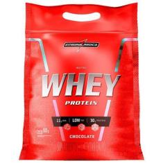 Imagem de Nutri Whey Protein Integralmédica Refil Sabor Chocolate 900G