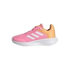 Imagem de Tênis Adidas Tensaur Run 2.0 Feminino - Rosa, Laranja e Branco