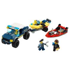 Imagem de Lego City Transporte de Barco da Policia de Elite - Lego 60272