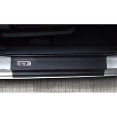 Imagem de Kit Soleira da Porta Citroen C3 Resinado Com Black Over