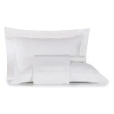 Imagem de Jogo De Cama King Altenburg Algodão Lux 200 Fios 100% Algodão Branco