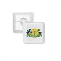 Imagem de Mount Corcovado Hula Brazil Carnaval teclado mecânico PBT kit de atualização para jogos