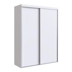 Imagem de Guarda-Roupa Solteiro Alya 2 PT 2 GV Branco