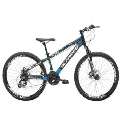 Imagem de Bicicleta Aro 26 Alfameq Atake Câmbios Importados 21v Vmaxx Preto Azul