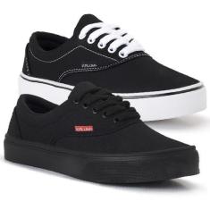 Imagem de Kit 2 Pares Tenis Kalum Street Skatista Masculino E Feminino