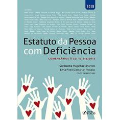 Imagem de Estatuto Da Pessoa Com Deficiência. Comentários À Lei 13.146/2015. 2019 - Guilherme Magalhães Martins - 9788582423462