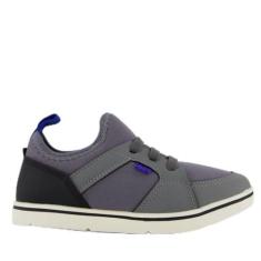 Imagem de Tênis Klin Flyer Infantil Cinza Escuro