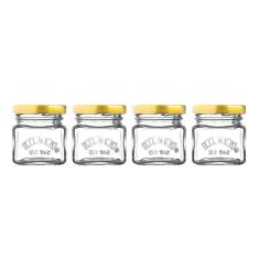 Imagem de Jogo de Mini Potes Kilner 55 ml - 4 peças