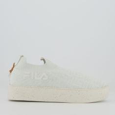 Imagem de Tênis Fila Sonic Feminino Branco e Dourado-Feminino