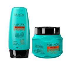 Imagem de Kit Cachos Creme de Pentear + Máscara Forever Liss