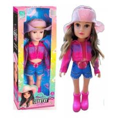 Imagem de Boneca Divertida Country Style Com Chápeu E Botas 40 Cm Adic - Estrela