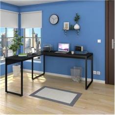 Imagem de Mesa de Escritório em L 150x150 Studio Industrial 
