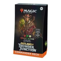 Imagem de MTG Os Fora da Lei de Encruzilhada do Trovão - Commander Deck Desert Bloom - Inglês