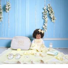 Imagem de Boneca Bebê Reborn Zuri Negra - Acessórios Inclusos - Fada Madrinha