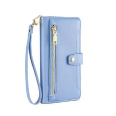 Imagem de Capa crossbody para Samsung Galaxy S24 Ultra S24 PLus S23 FE M34 A25 A15 A35 A55 5G A05 A05S Capa carteira flip para telefone com cordão, azul, para Samsung S24 Plus
