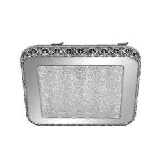 Imagem de Plafon Cristal Transparente Espelhado 28cm Led 12W 6000K