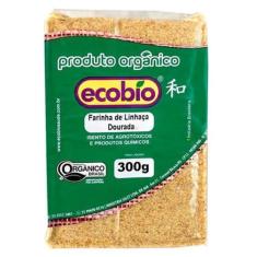 Imagem de Kit 3X: Farinha De Linhaça Dourada Orgânica Ecobio 300G
