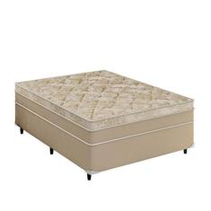 Imagem de Cama Box Casal + Colchão Molas Ensacadas Don Cielo Viscogel Europillow