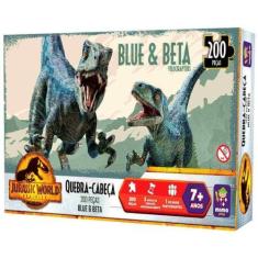 Imagem de Quebra-Cabeça - 200 peças - Jurassic World - Blue e Beta -  Mimo